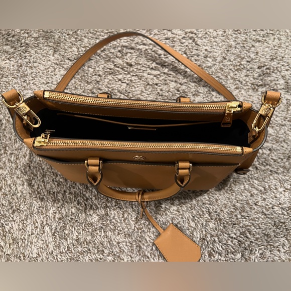 Tory Burch Tan Leather Handbag - Picture 8 of 13